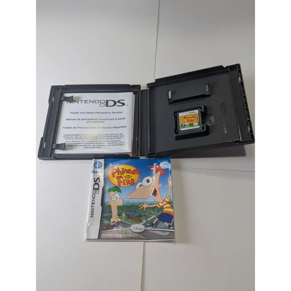 Phineas And Ferb Nintendo DS Game CIB Tested